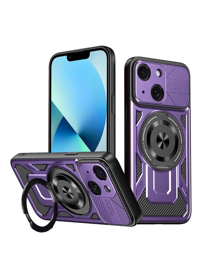 اس-توب جراب لهاتف iPhone 13 Armor حامل دوار MagSafe جراب هاتف - Image 1