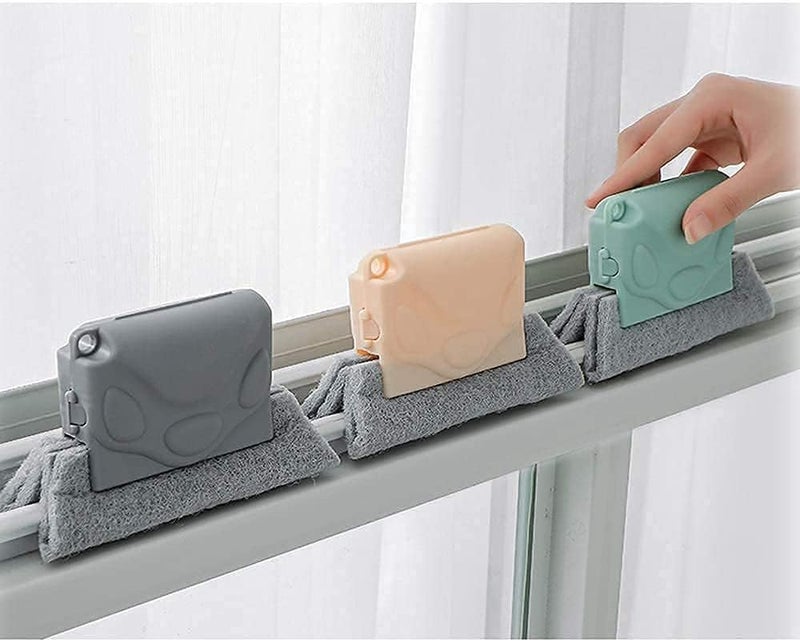Sliding Window Groove Cleaning Brush Handheld Crevice Cleaner Tools Magic Window Cleaning Brush Quickly Clean All Window Slides and GapsPack of 1 - Image 2