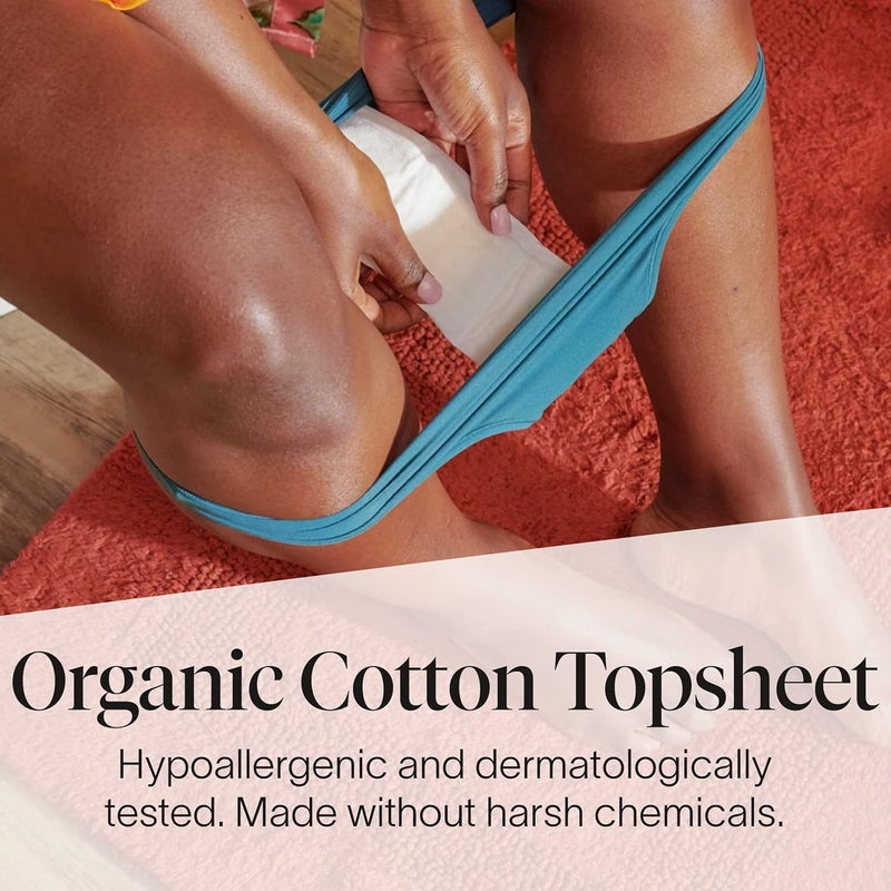 Cora Organic Feminine Care  50 Extra Long Bladder Liners Incontinence  Postpartum Pads and a Reusable Soft Menstrual Disc  Medical Grade Silicone  EcoConscious  Bundle Pack - Image 5