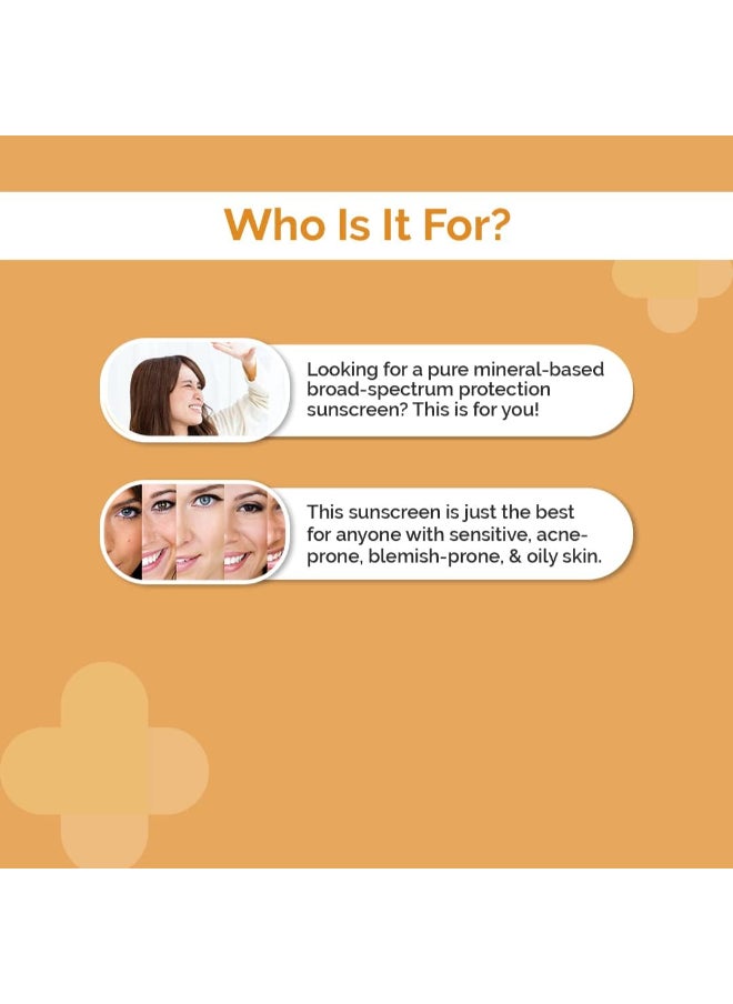 THE derma Co جل الحماية من أشعة الشمس الملون من شركة Derma Co 1% Hyaluronic لحماية واسعة النطاق - 50 جرام  - Image 4