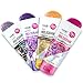 Epielle Hologram Peel Off Face Masks, Glitter Peel Off Mask, 4 Variety Pack (Single Use Testers), Beauty Gift, Gift Set, Spa Day - Image 2