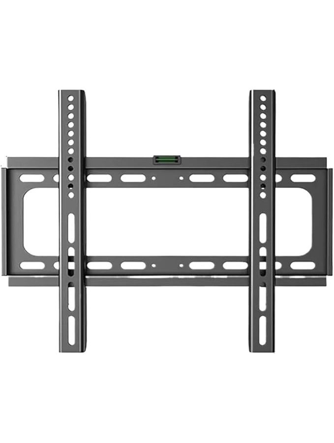 Universal Fixed TV Wall Mount Bracket Black Supports 26 to 65 Inch Flat Curved Screens - Image 1