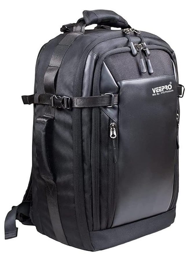 VTS® DSLR Camera Backpack Bag Waterproof Shock Proof for Lens Accessories Bag for Camera (Veo Select 47 BF Black) - Image 1