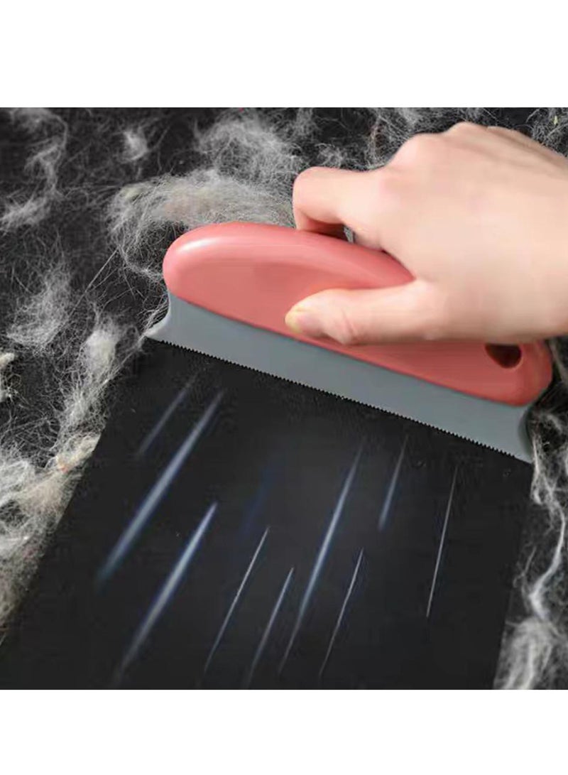2Pcs/Set Hair Cleaning Remover Brush, Professional Pet Hair Detailer Brush with Handle for Couch, Carpet, Clothes, Furniture,Car, Bed - Image 2