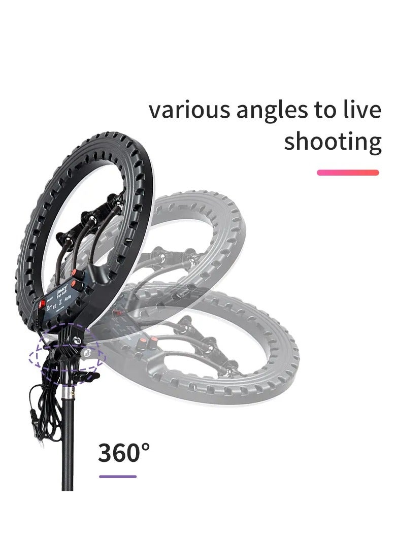 Jmary FM14R 14inch Ring Light Dimmable LED Ring Light for Makeup Photography - Image 4