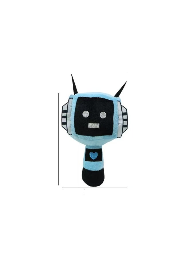 NIBEMINENT - Sprunki Rhythm Box Plush Toy Decorations - Colorful Polyester Dolls with Expressive Faces, Ideal for Game Characters and Holiday Gifts, Available in Multiple Colors - Image 1