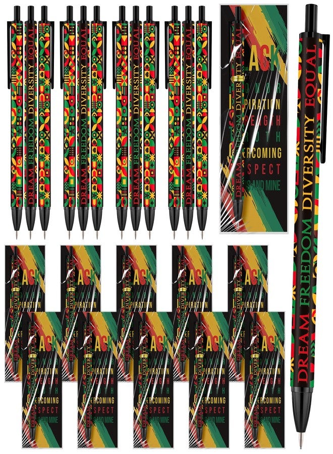 Sinload 24 Set Juneteenth Freedom Day Gifts 24 Pcs Pencils with 24 History Honor Bookmarks African American 0.7 Mechanical Pencils Black History Gifts for Student Teacher Office Classroom Supplies - Image 1