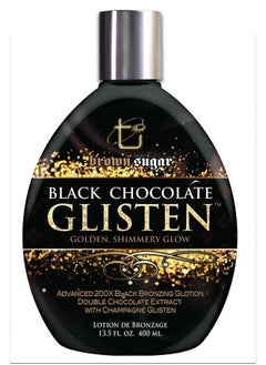 Brown Sugar Black Chocolate Glisten Advanced 200X Bronzing Glotion 13.5Oz  - Image 1