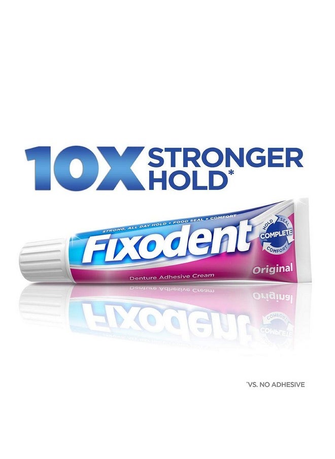 Fixodent Fixodent Original Denture Adhesive Cream-2.4 oz, 4 pk  - Image 5