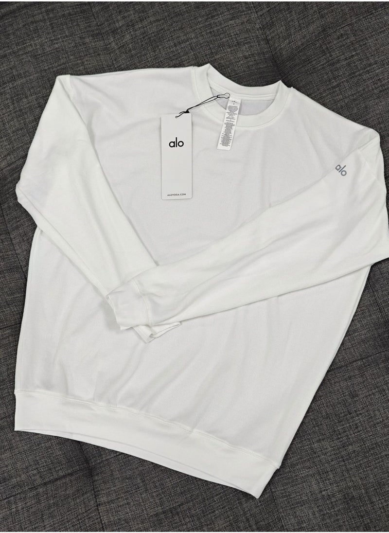 alo - alo round neck thin long sleeve women's pullover sweater sweater - Image 1