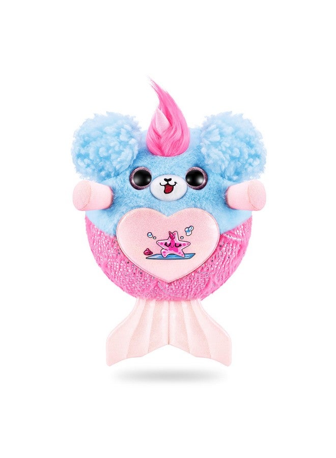 Rainbocorns Mermaidcorn (Puppy) By Zuru, Collectible Plush, Mermaid Surprises, Cuddle Plush Stuffed Animal, Surprise Egg, Stickers, Magic Sands & Bubble Mixture, For Girls 3+ Up - Image 2