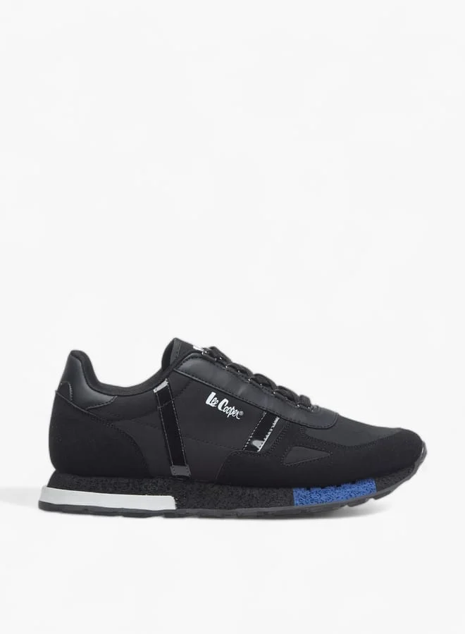 Lee Cooper Men's Panelled Lace-Up Sneakers