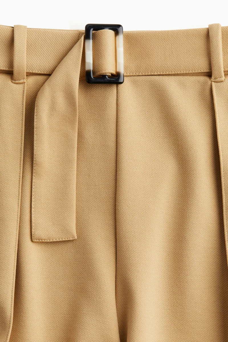 H&M Belted Pull-On Shorts