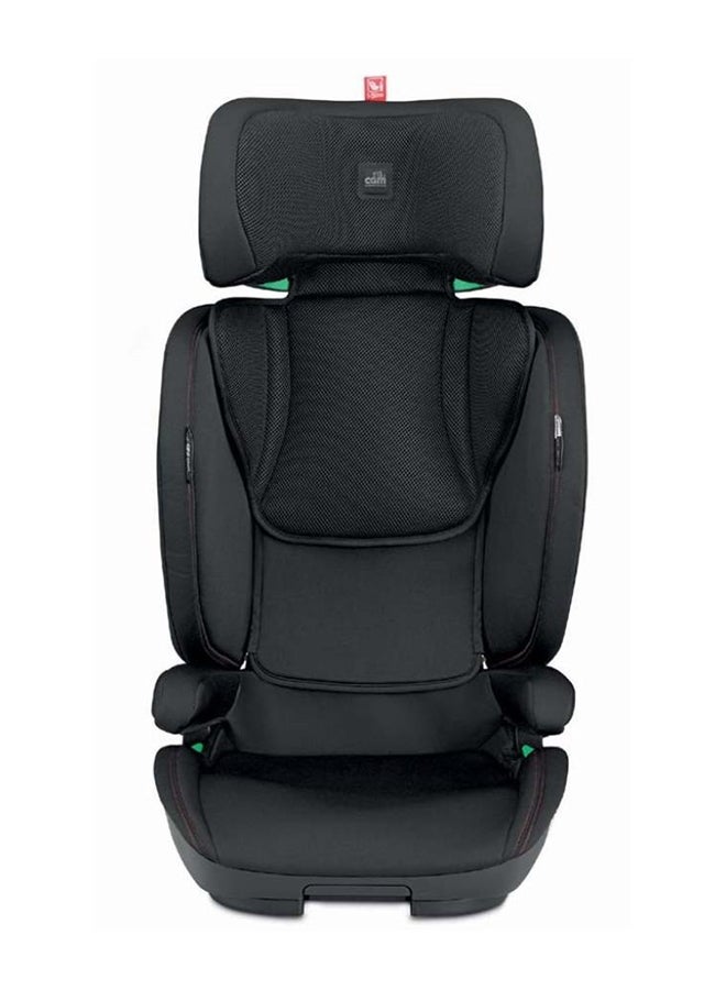 Cam - مقعد سيارة للأطفال من Corsa I-Size، خارجي، أصلي، أساسي، خفيف الوزن ومريح للأطفال والرضع، سهل السفر، حماية، سهل الإزالة، حتى عمر 0-3 سنوات 7.5 كجم - رمادي/رمادي فاتح - Image 3