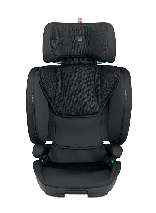 Cam - مقعد سيارة للأطفال من Corsa I-Size، خارجي، أصلي، أساسي، خفيف الوزن ومريح للأطفال والرضع، سهل السفر، حماية، سهل الإزالة، حتى عمر 0-3 سنوات 7.5 كجم - رمادي/رمادي فاتح - Image 4