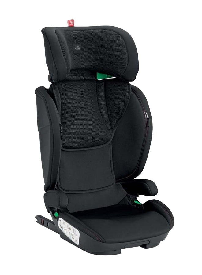 Cam - مقعد سيارة للأطفال من Corsa I-Size، خارجي، أصلي، أساسي، خفيف الوزن ومريح للأطفال والرضع، سهل السفر، حماية، سهل الإزالة، حتى عمر 0-3 سنوات 7.5 كجم - رمادي/رمادي فاتح - Image 2