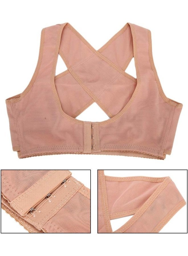 klarako Women Posture Correction Bra, Breast Supporting Body Forming Women Posture Correction Bra, Back Posture Correction Posture Corrector Back Shoulder Women Push Up Support for Posture Correction(L) - Image 5