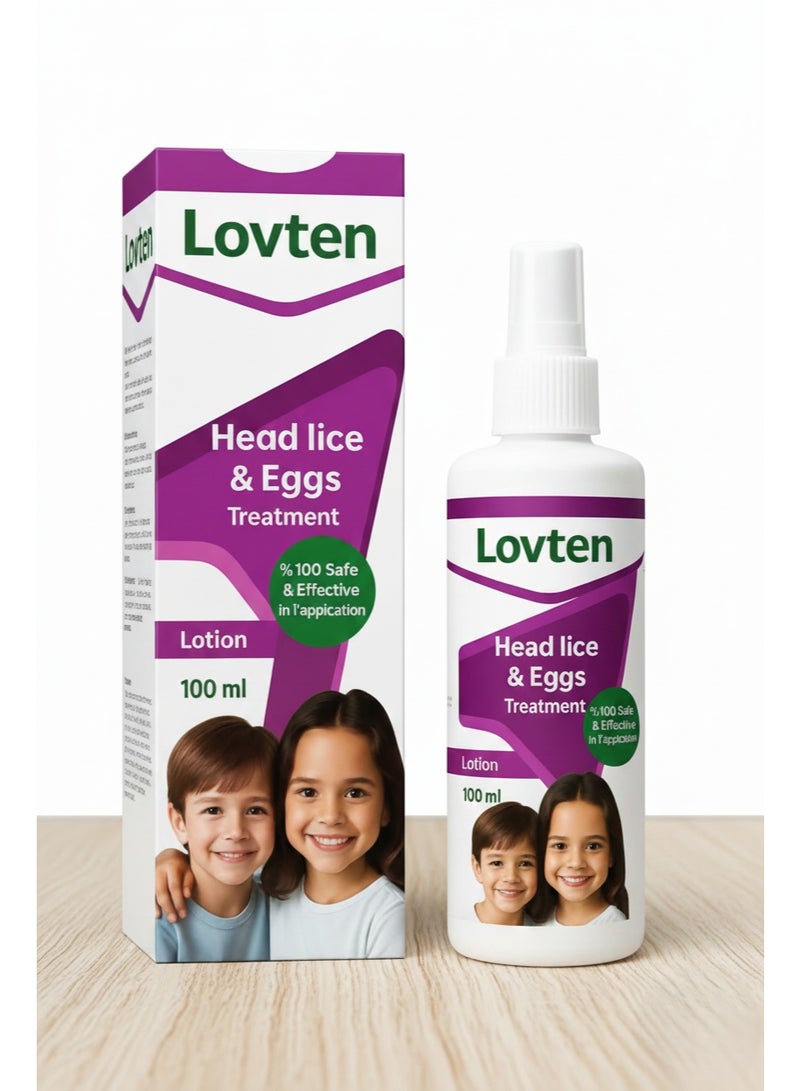 Everyday Lovten Head Lice & Eggs Treatment Lotion 100ml - Image 2