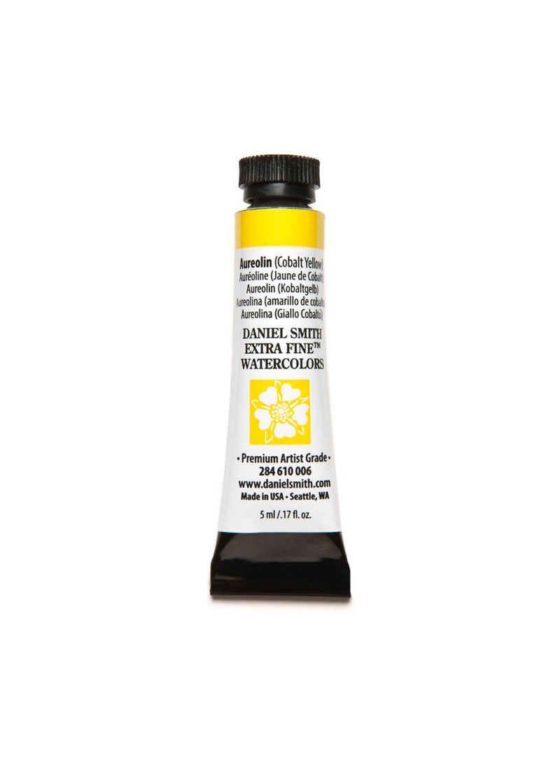 Daniel Smith Daniel Smith Extra Fine Watercolor Paint, 5ml Tube, Aureolin(Cobalt Yellow), 284610006  - Image 1