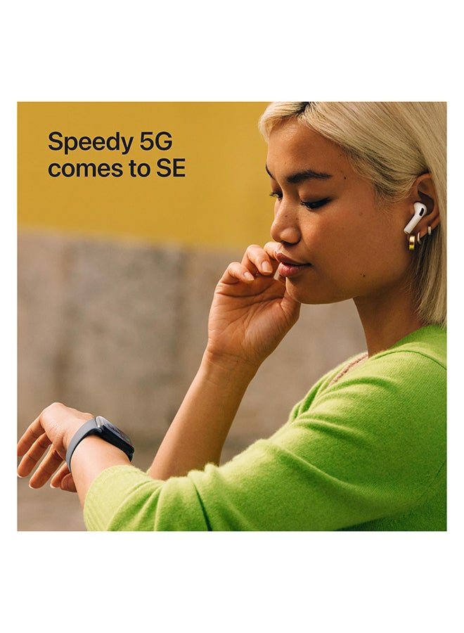 Apple Watch SE 3 GPS + Cellular 40mm (International Version) Midnight Aluminium Case With Midnight Sport Band - S/M - Image 5