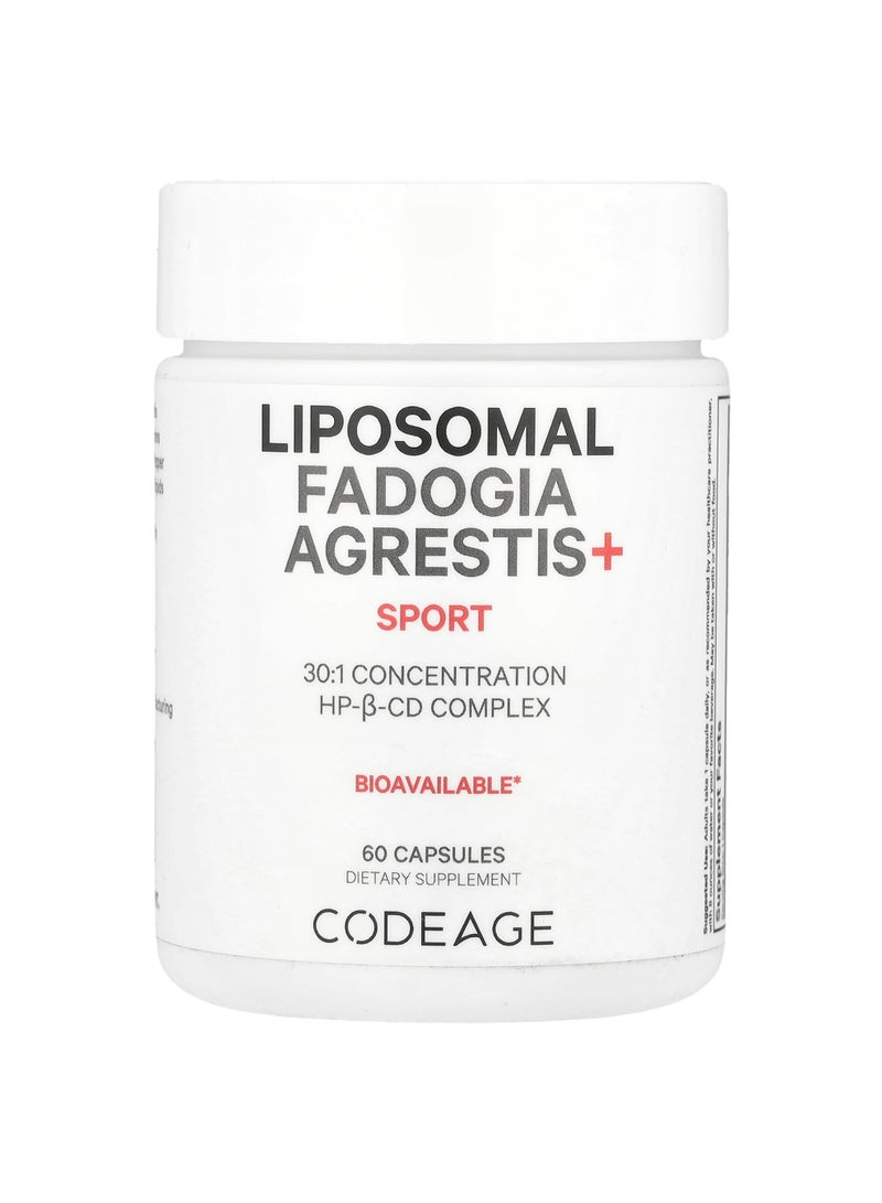 Codeage Liposomal Fadogia Agrestis+, 60 Capsules