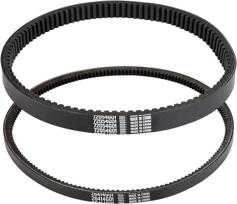 10L0L Clutch Drive & Starter Belts Kit for EZGO Golf Carts - Image 3