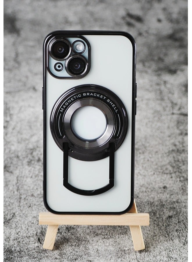 شيبشيب غطاء ايفون 14،أغطية هواتف مغناطيسية شفافة مع حامي عدسة الكاميرا [متوافقة مع ماجسيف] غطاء واقٍ ناعم من البولي يوريثين المضاد للصدمات للنساء والفتيات - Image 5