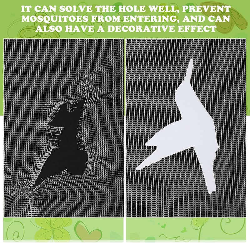 TOODOO 8 Pieces Flexible Screen Magnets 2 Dragonflies 2 Geckos 2 Butterflies 2 Hummingbirds Double Sided Screen Magnet for NonRetractable Screens Helps to Stop Walking into Screens - Image 5