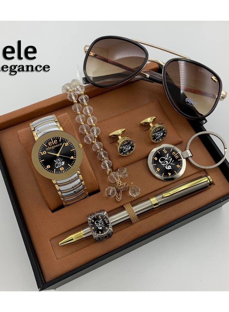 Men's set of 6 pieces with the name of Adel