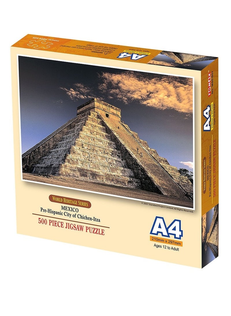 توماكس بازل صغير لمدينة تشيتشن إيتزا المكسيكية ما قبل الإسبان في المكسيك 500 قطعة - M50-007 - Image 1
