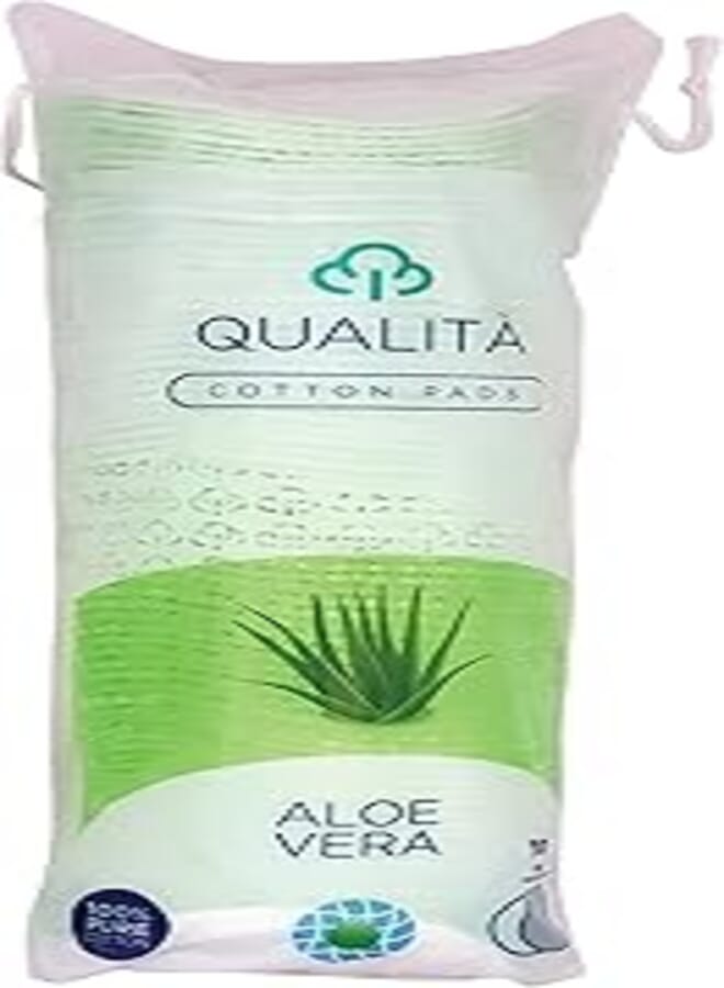 Qualita Cotton Pads Alovera 70 Pcs