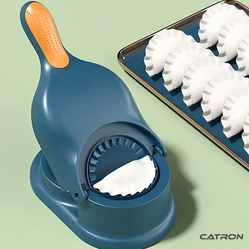 Alpenika Alpenika Dumpling Skin Press Mould for Gujiya Ghughra Momos Making Machine 2 in 1 Dumpling Maker Mould Machine Kitchen Dumpling Puri Maker Fruit Vegetable Onion Garlic Multpcolor  - Image 5