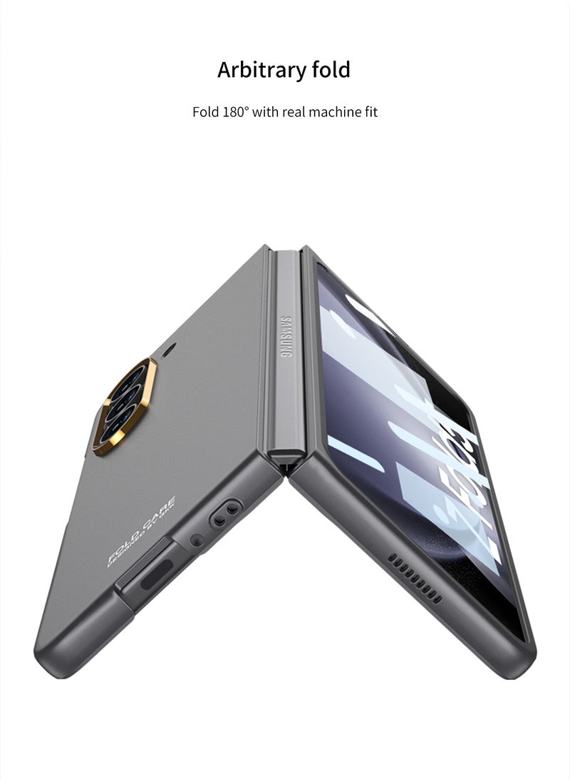 GOLDEN MASK - GOLDEN MASK Compatible With Samsung Galaxy Z Fold 5 Ultra Thine With Lenc (Gray) - Image 1