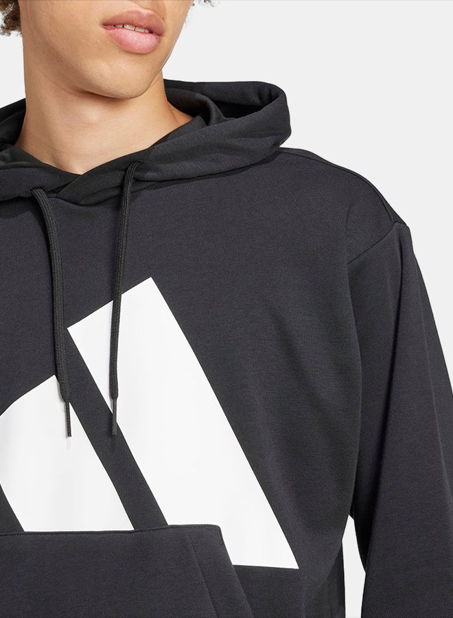 Adidas Essentials Big Logo French Terry Hoodie - Image 4