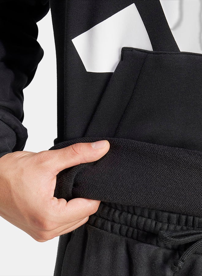 Adidas Essentials Big Logo French Terry Hoodie - Image 5