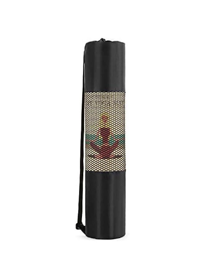 MOXO 118 x 275 InchYoga Mat Mesh Bag Lightweight Breathable Sports Gym Equipment Bag Drawstring Storage Sack - Image 5