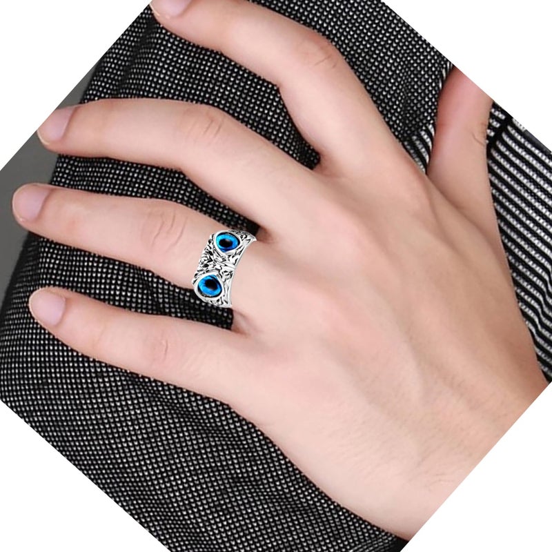 Okos Men's Jewellery Trendy Solid Polish Finish Stainless Steel Band Style Ring Crafted For Boys and Men FR1000968 - Image 5