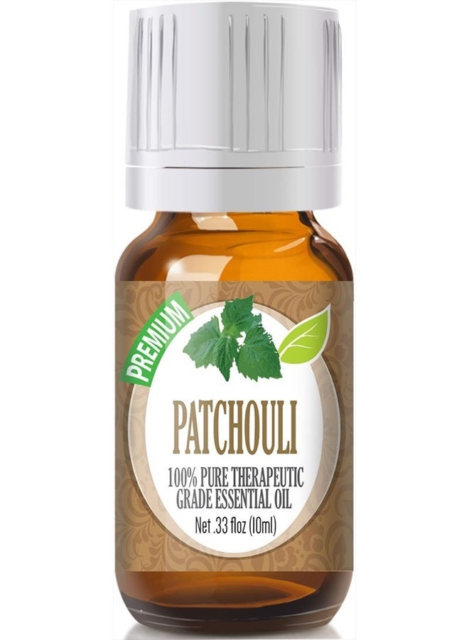Healing Solutions 10ml Oils - Patchouli Essential Oil - 0.33 Fluid Ounces - Image 1