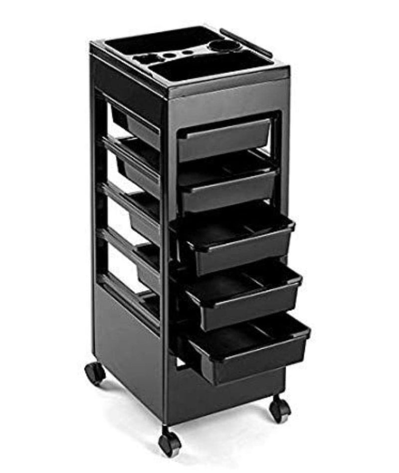 Qtavia Look Star Salon Trolley for Hair Stylists Professional Trolleys for Salons and Parlours Multipurpose Salon Trolley  - Image 1