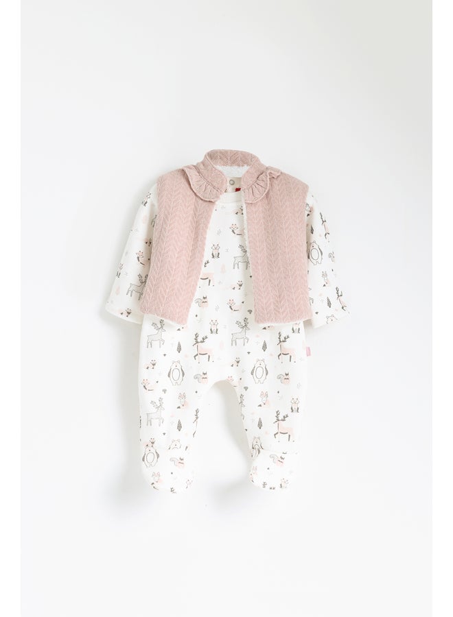 Baby Girls Romper Set