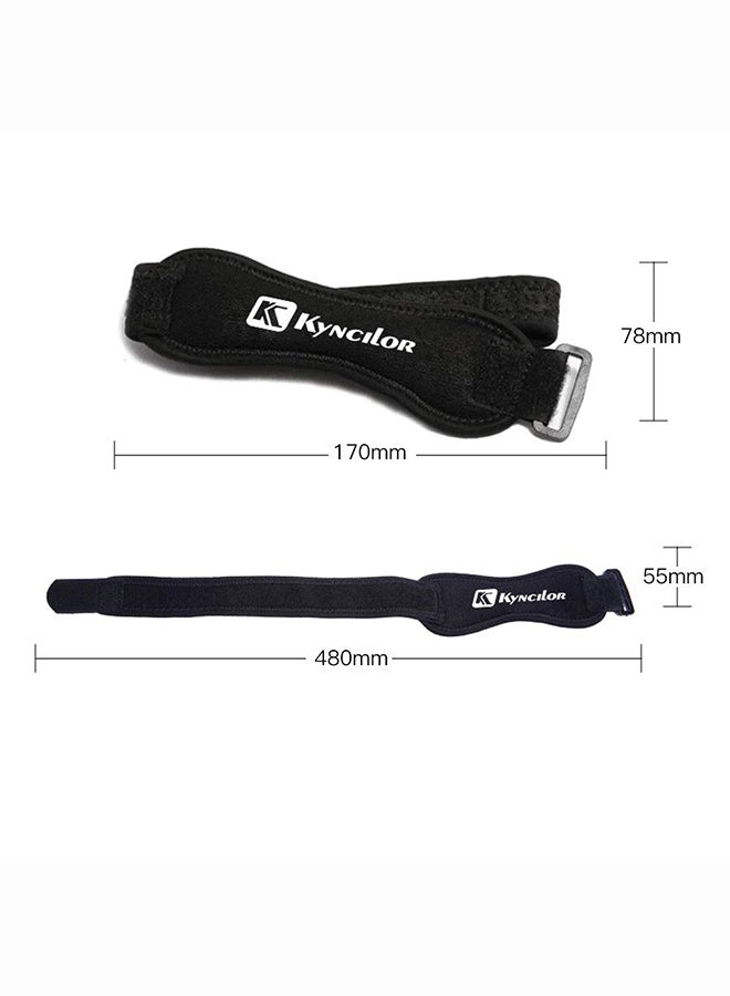 kyncilor 2pcs Knee Support Strap Set - Adjustable Compression Brace for Pain Relief, Running, Basketball, Hiking, Sports - Image 2