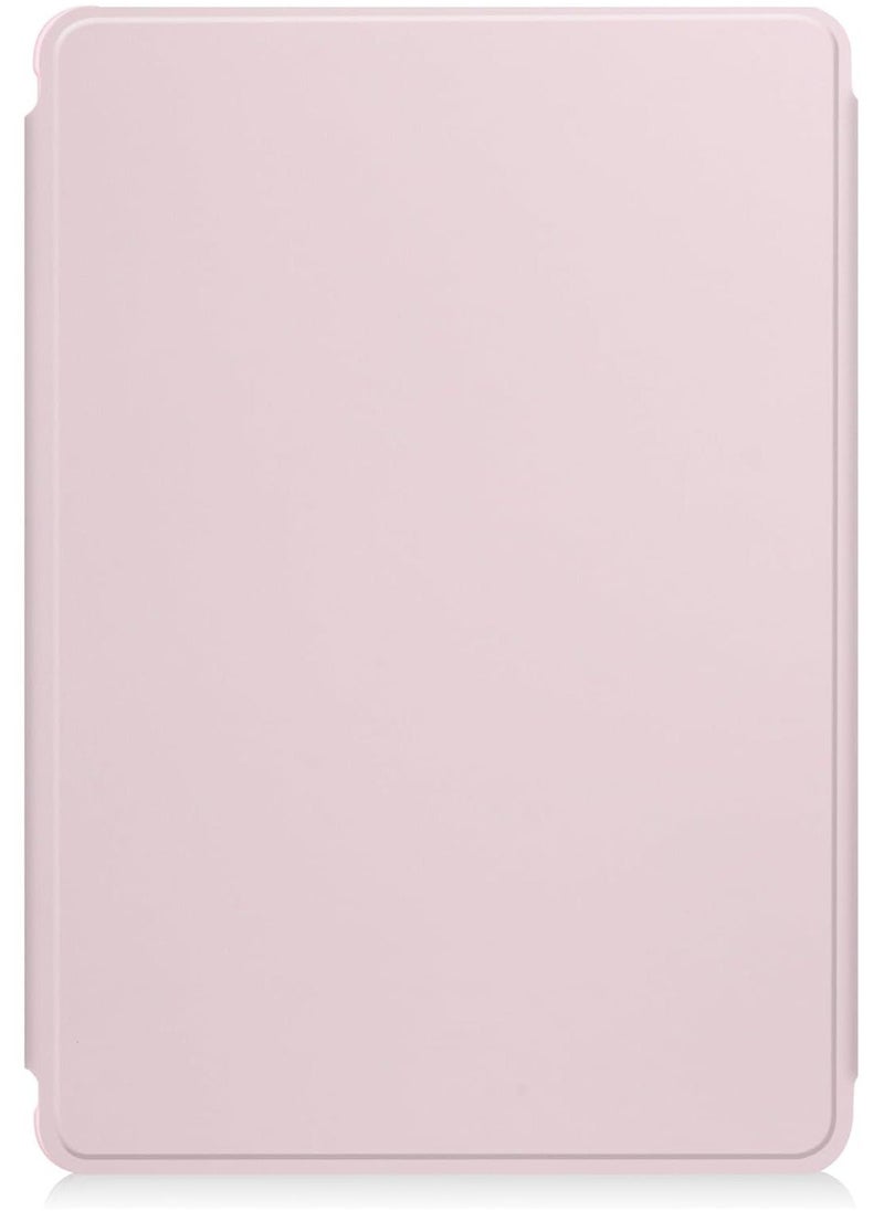 Generic - Samsung Galaxy Tab A9 Plus/A9+ 5G 11 Inch 2023 Model (SM-X210/X216/X218), Slim Lightweight Stand Cover with Magnetically Detachable Wireless Bluetooth Keyboard, Black (Pink) - Image 1