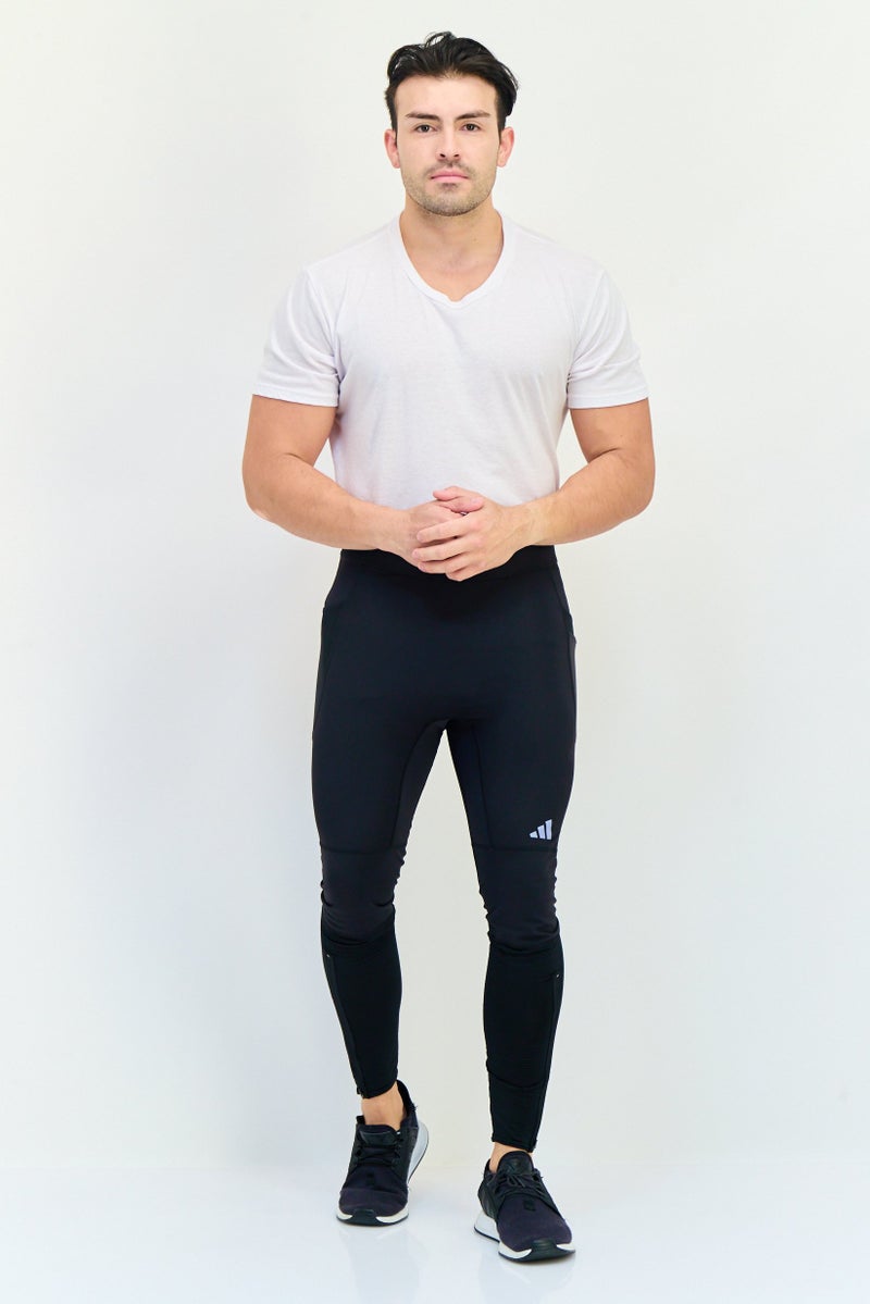 Adidas Men Sportswear Fit Running Tight, Black - Image 4