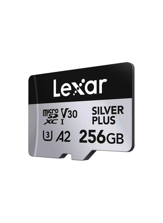 Lexar Industrial Store Lexar Silver Plus 256GB Memory Card, High-Speed Performance, Compatible With Dji Drones, Action Cameras, Tablets, Dashcams, And More - Image 3