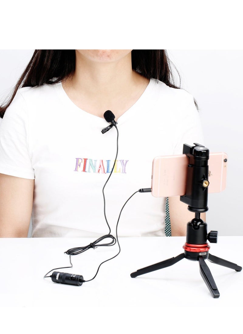 BOYA - Boya By M1 Lavalier Microphone For Smartphones Canon Nikon Dslr Cameras Camcorders Audio Recorder Pc - Image 1