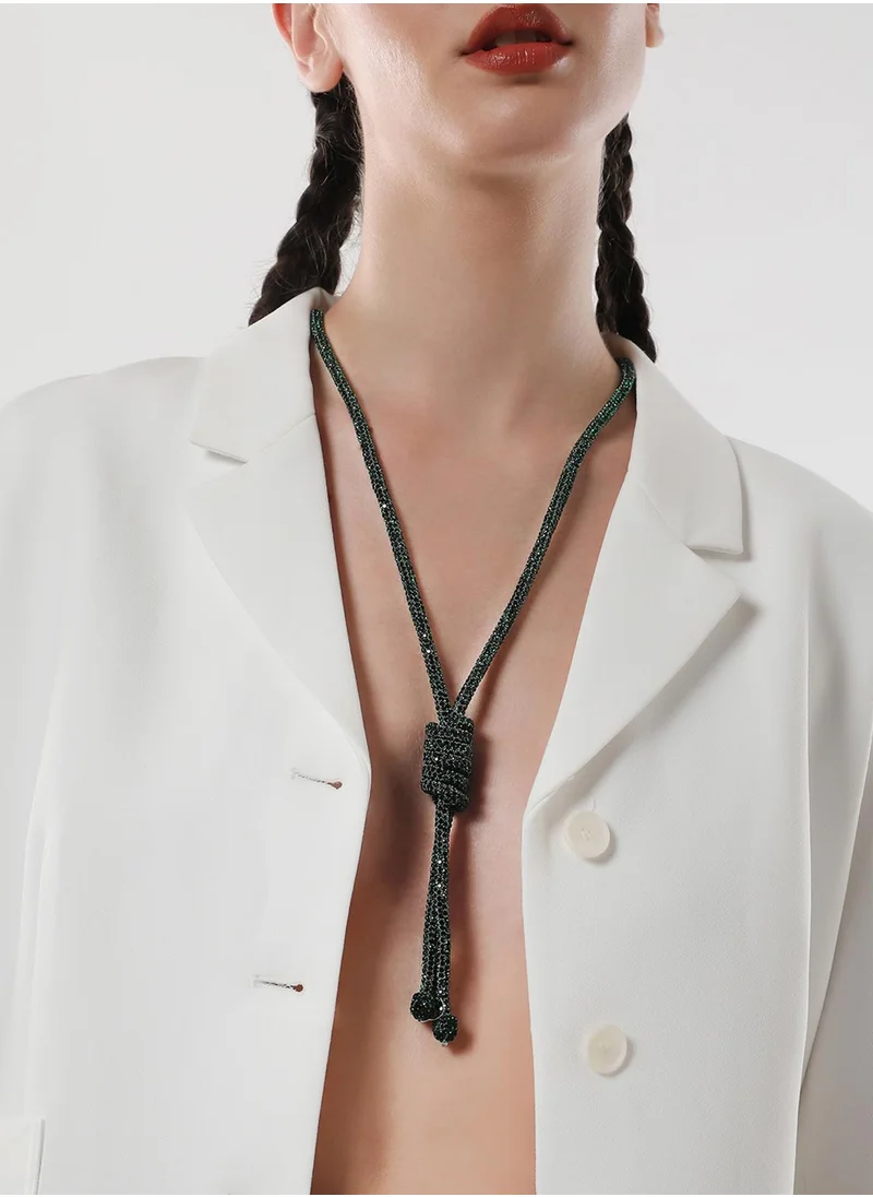 سوهي The Jingle Sautoir Stones Studded Necklace
