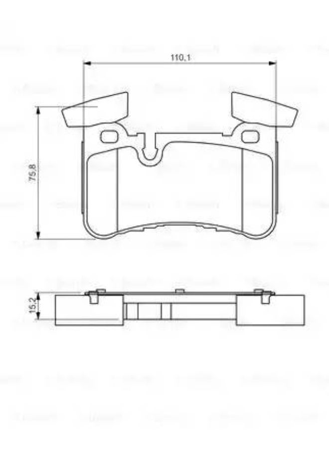 BOSCH Brake Pad - BOSCH - 0 986 494 411 - Image 3
