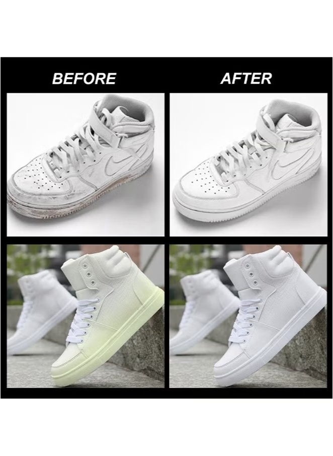 Jaysuing Sneaker Cleaner Set, Waterless Foam Sneaker Cleaner Quick Clean Sneaker Cleaner, Suitable For White Shoe Cleaner, Suede, Boots, Canvas, PU, Fabric  - Image 4