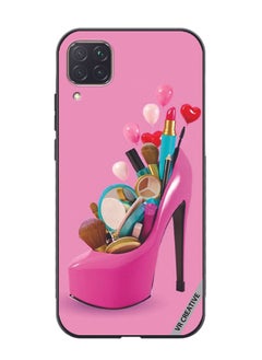VR CREATIVE Protective Case Cover For Huawei Nova 7i/P40 Lite Barbie Shoe Design Multicolour  - Image 1