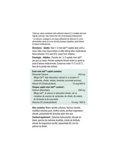 Jamieson Mega Cal Calcium W/Vitamin D  - Image 4